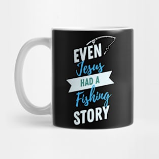 Fishing, jesus, hobby, i love fishing Mug